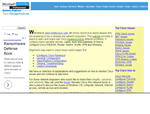 Tablet Screenshot of howtocisco.com